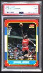 1986 Fleer #57 Michael Jordan Front Thumbnail