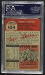 1953 Topps #104 Yogi Berra Back Thumbnail