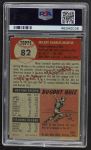 1953 Topps #82 Mickey Mantle Back Thumbnail