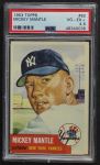 1953 Topps #82 Mickey Mantle Front Thumbnail