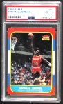 1986 Fleer #57 Michael Jordan Front Thumbnail