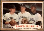 1962 Topps #72   -  Steve Boros / Bob Scheffing / Jake Wood Bob's Pupils Front Thumbnail