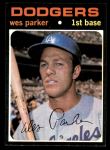 1971 Topps #430  Wes Parker  Front Thumbnail