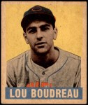 1948 Leaf #106 Lou Boudreau Front Thumbnail