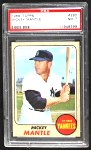 1968 Topps #280 Mickey Mantle Front Thumbnail