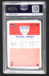 1986 Fleer #57 Michael Jordan Back Thumbnail