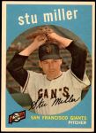 1959 Topps #183  Stu Miller  Front Thumbnail