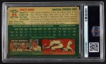 1954 Topps #94 Ernie Banks Back Thumbnail