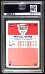 1986 Fleer #57 Michael Jordan Back Thumbnail