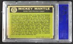 1961 Topps #578 - Mickey Mantle All-Star Back Thumbnail