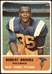 1962 Fleer #56  Robert Brooks  Front Thumbnail
