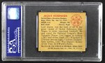 1950 Bowman #22 Jackie Robinson Back Thumbnail