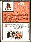 1966 Topps #5  Bob Dee  Back Thumbnail