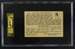 1933 DeLong Gum R333 #8  Kiki Cuyler  Back Thumbnail