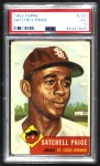 1953 Topps #220 Satchel Paige Front Thumbnail