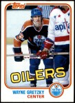 1981 Topps #16  Wayne Gretzky  Front Thumbnail
