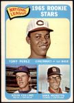 1965 Topps #581   -  Tony Perez / Kevin Collins / Dave Ricketts NL Rookies Front Thumbnail
