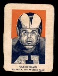 1952 Wheaties #1 POR Glenn Davis  Front Thumbnail