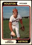 1974 O-Pee-Chee #660  Larry Dierker  Front Thumbnail