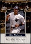2008 Upper Deck Yankee Stadium Legacy #6729  Alex Rodriguez  Front Thumbnail