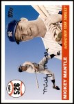 2006 Topps Mantle HR History #526   -  Mickey Mantle Home Run 526 Front Thumbnail