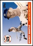 2006 Topps Mantle HR History #528   -  Mickey Mantle Home Run 528 Front Thumbnail