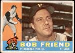 1960 Topps #437  Bob Friend  Front Thumbnail