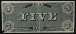 1962 Topps Civil War News Currency   $5 Serial #24497 Back Thumbnail