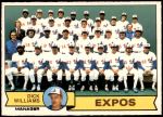 1979 O-Pee-Chee #349   Expos Team Checklist Front Thumbnail