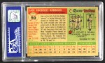 1955 Topps #50 FUL Jackie Robinson Back Thumbnail