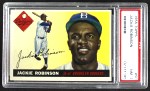 1955 Topps #50 FUL Jackie Robinson Front Thumbnail
