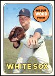 1969 Topps #123  Wilbur Wood  Front Thumbnail