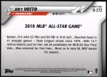 2020 Topps Update #272  Joey Votto  Back Thumbnail