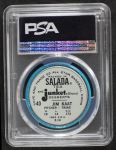 1963 Salada Metal Coins #40  Jim Kaat  Back Thumbnail