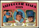 1972 Topps #61   -  Burt Hooton / Gene Hiser / Earl Stephenson Cubs Rookies   Front Thumbnail