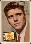 1957 Topps Hit Stars #68  Burt Lancaster   Front Thumbnail