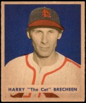 1949 Bowman #158  Harry Brecheen  Front Thumbnail