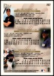 1998 Topps #257   -  David Ortiz / Richie Sexson / Daryle Ward Prospects Back Thumbnail