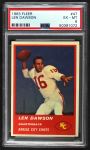 1963 Fleer #47 Len Dawson Front Thumbnail