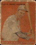 1933 Goudey #5  Babe Herman  Front Thumbnail