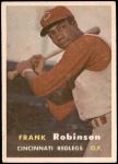 1957 Topps #35 Frank Robinson Front Thumbnail