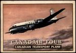 1952 Topps Wings #178   Canadair Four Front Thumbnail