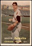 1957 Topps #212  Rocky Colavito  Front Thumbnail