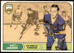 1968 Topps #36  Real Lemieux  Front Thumbnail