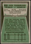 1975 Topps #60  Jack Youngblood  Back Thumbnail