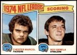 1975 Topps #4   -  Chester Marcol / Roy Gerela Scoring Leaders Front Thumbnail