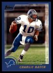 2000 Topps #236  Charlie Batch  Front Thumbnail