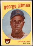 1959 Topps #512  George Altman  Front Thumbnail