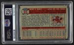 1957 Topps #95 Mickey Mantle Back Thumbnail