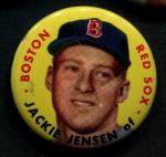 1956 Topps Pins  Jackie Jensen  Front Thumbnail